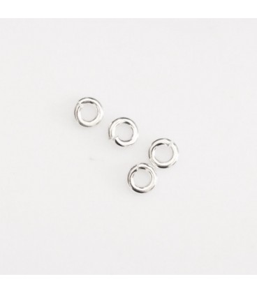 Ring 3 mm round open wire of 0.8 mm - BeauMonde Bijoux