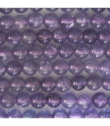 Tanzanite 4 mm round bead - BeauMonde Bijoux