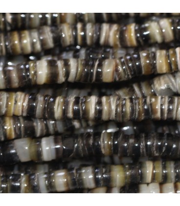 BeauMonde Bijoux - Coquillage heishi 4/5 mm Indonésie