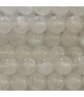Blue moonstone 8 mm round bead India