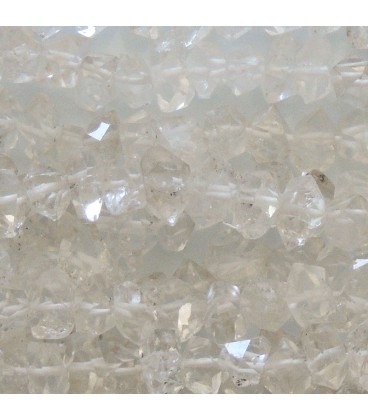 Herkimer Crystal 6/8 mm Baroque cut Pakistan - BeauMonde Bijoux