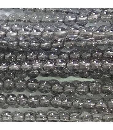 BeauMonde Bijoux - Crystal de roche 4 mm perle ronde