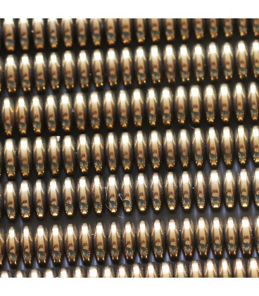 Hematite 6X2 mm rounded washer old gold - BeauMonde Bijoux