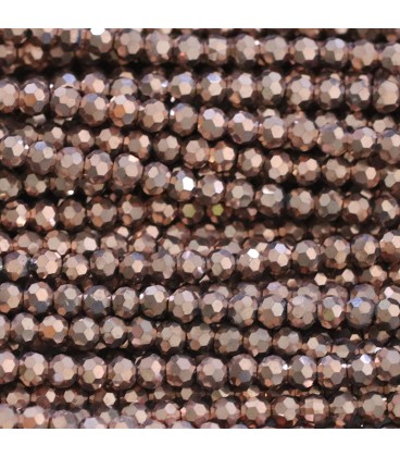 Pearls 4 mm faceted round - BeauMonde Bijoux