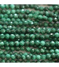 BeauMonde Bijoux - Malachite 4/4.2 mm environ perle ronde facettée A Congo