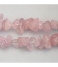 Quartz pink chips (heated color) Africa