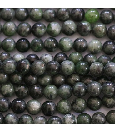 Dyopside chrome 6 mm round bead Finland - BeauMonde Bijoux