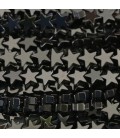 Hématite 6/6.5 mm environ étoile plate