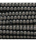 Hematite 4 mm rounded square