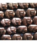 Hematite 8X10 mm copper Buddha - BeauMonde Bijoux