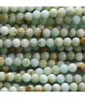 Jade Albite 4mm round bead Mongolia