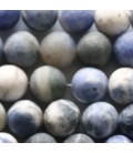 BeauMonde Bijoux - Sodalite 10 mm perle ronde mixte mat A Afrique du Sud