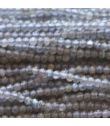 Labradorite 2 mm round bead Africa - BeauMonde Bijoux