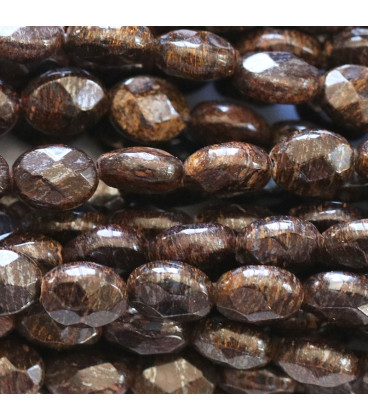 BeauMonde Bijoux - Bronzite 6x8 mm ovale facetté A+ Brésil