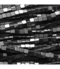 Hematite 1x1mm mini square