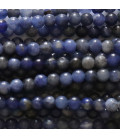 Sodalite 3 mm round bead A