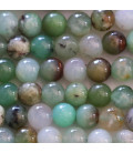 Chrysoprase 7 mm round bead