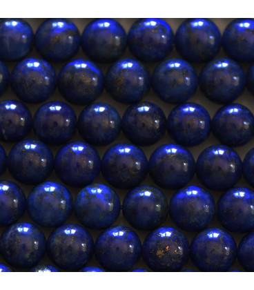 Lapis lazuli 8 mm round bead quality A+ - BeauMonde Bijoux