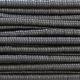 BeauMonde Bijoux - Hematite 3.3x1 mm environ heishi
