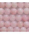 BeauMonde Bijoux - Calcite rose 10 mm perle ronde A+ Chine