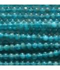 Apatite 3 mm perle ronde A Madagascar