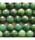 Jade 8/8.3 mm environ perle ronde A+ Afrique