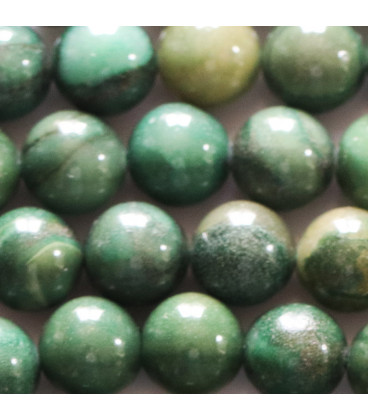 Jade 10 mm round bead Africa - BeauMonde Bijoux