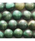 Jade 10 mm perle ronde A+ Afrique