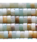 Amazonite mixed China 3X6 mm straight heishi washer - BeauMonde Bijoux