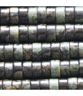 Jasper kambala 2X4 mm straight washer heishi - BeauMonde Bijoux