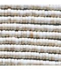 Magnesite about 1.5X3 mm heishi washer USA