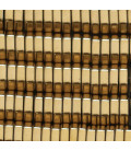 Hématite dorée 6x2 mm environ rondelle hexagonal