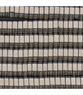 Hematite 6x2 mm hexagonal washer