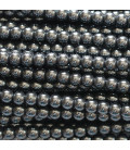 Hematite 4 mm round bead hole about 1.5 mm