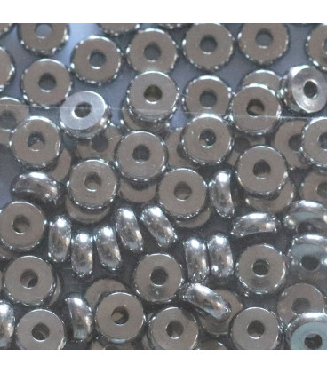 Washer 5 mm stainless steel - BeauMonde Bijoux