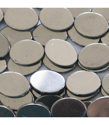 BeauMonde Bijoux - Hématite 10x14 mm environ ovale plat