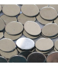 Hematite 10x14 mm oval flat