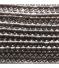 Smoky quartz 3 mm round bead