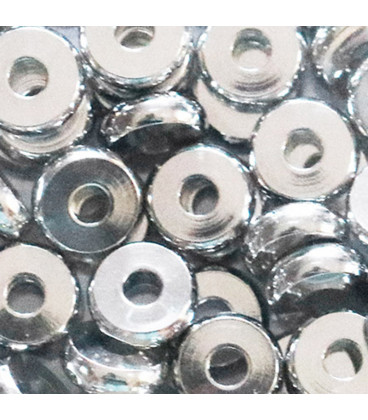 Washer 8 mm stainless steel - BeauMonde Bijoux
