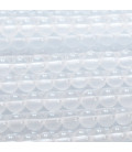 Cristal de roche 6 mm environ perle ronde milky AA Brésil