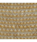 Citrine 4/4.3 mm environ perle ronde A Brésil