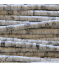 BeauMonde Bijoux - Howlite 2x3 mm rondelle heishi blanche A Canada