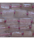 Kunzite about 8x11 mm irregular rectangle - BeauMonde Bijoux