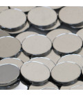Hematite 10x14 mm flat silver oval