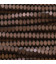 Hématite cuivrée 2x3 mm environ carré diamanté mat