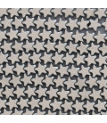 Hematite silver 4 mm star