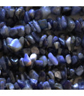 Sodalite pierre chips 5/8 mm +/- environ Afrique