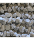 Howlite blanche pierre chips 5/8 mm +/- environ Canada