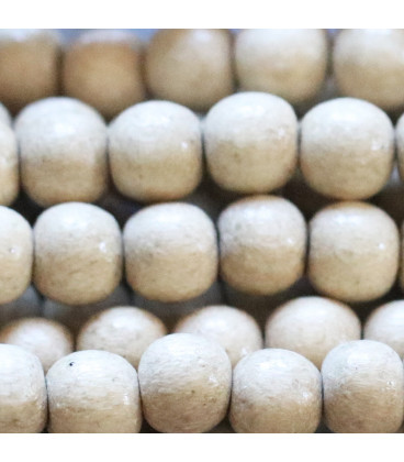 BeauMonde Bijoux - Perle ronde 10 mm coco ton naturel Indonésie