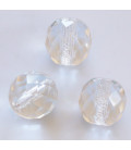 BeauMonde Bijoux - Perle 14mm ronde facetté bohème cristal (en sachet)